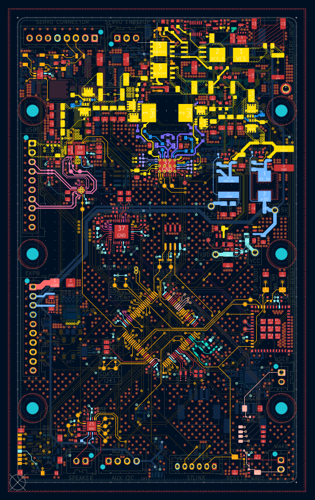 Battery Powered Industrial Valve Controller PCB - Schematic
